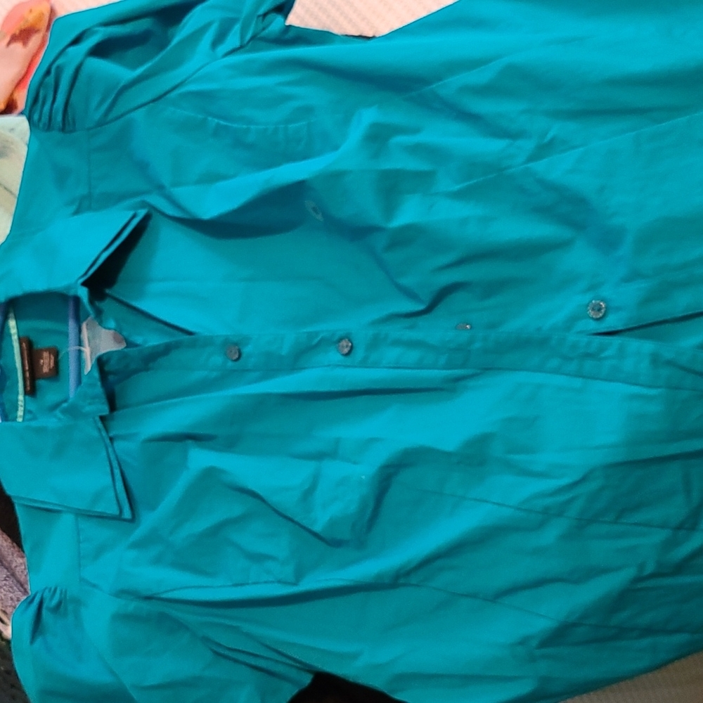 Shirt, button down, short sleeve